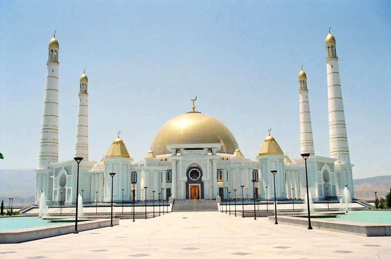 Aschgabad, die Hauptstadt Turkmenistans