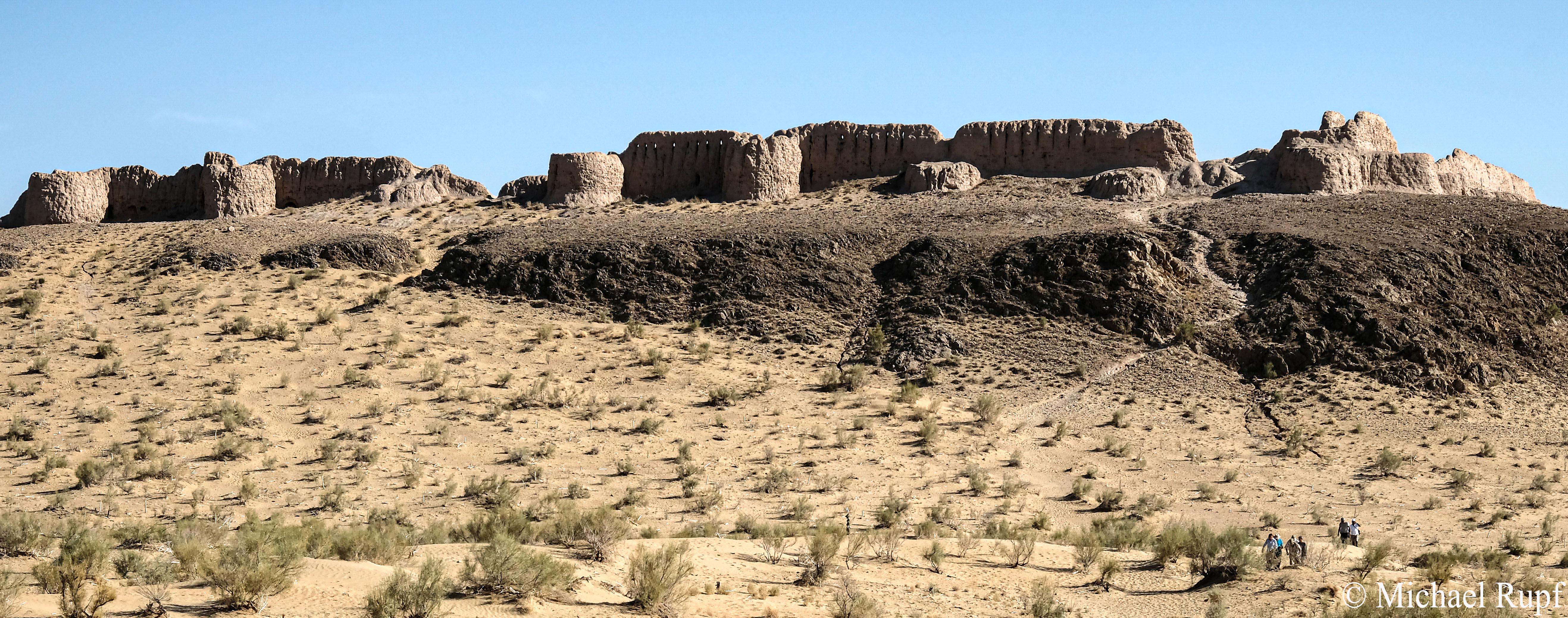 Forteresse Ayz Kala, région de Khorezm
