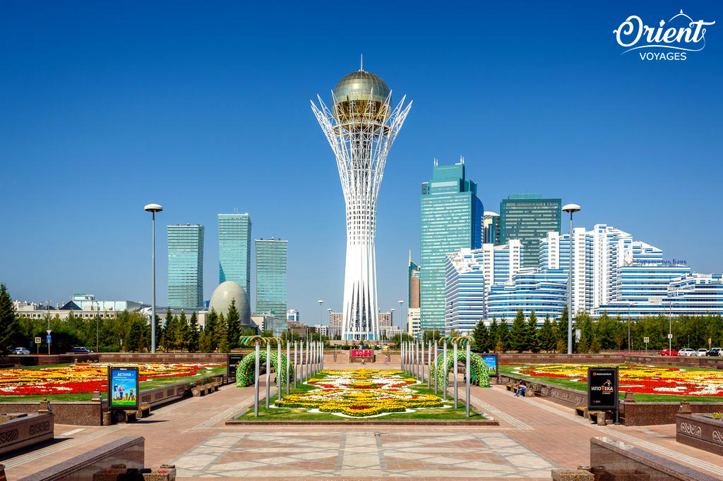 Bayterek tower, Nur-Sultan