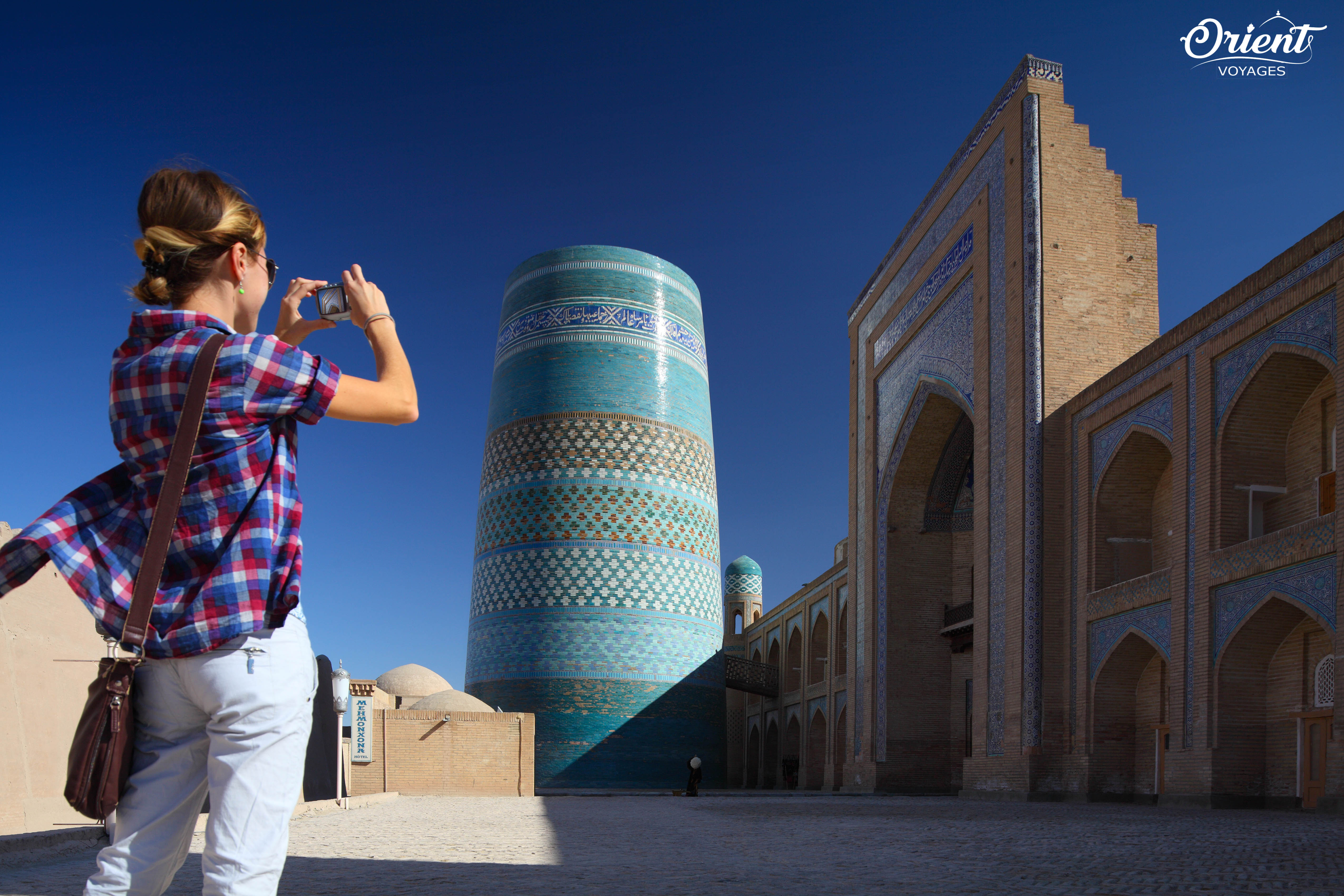 Kalta Minor minaret, Khiva, Uzbekistan